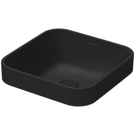 Накладная раковина Happy D.2 Plus 40х40х16,5 см, с wondergliss, санфарфор