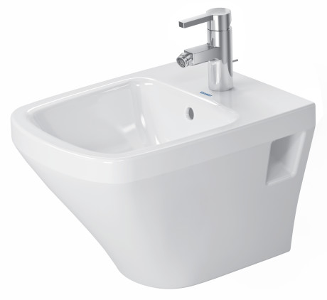Биде DuraStyle 37х48 см, компакт, wondergliss, подвесное, без крышки