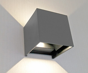 Светильник Куб темно-серый w10*10 h10 Led 6W (4000K) IP65