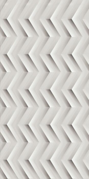 3D White Chev 30,5x56 Matt/3Д Вайт Шеврон 30,5x56 Матт (600010002192)