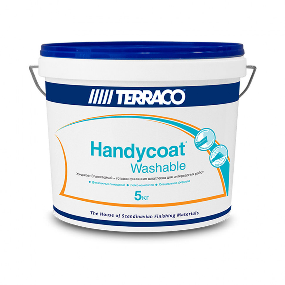Шпатлевка Terraco «Handycoat Washable» 5 кг