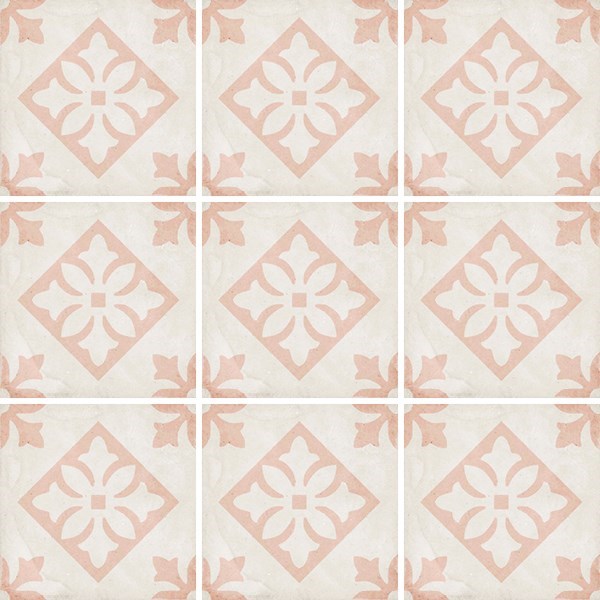 Керамическая плитка 24407 Art Nouveau Padua Pink 20x20