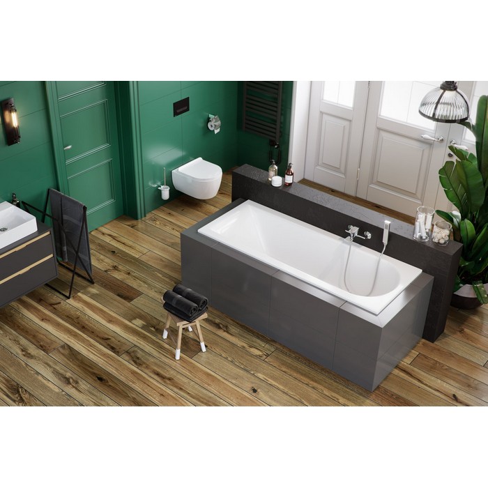 Ванна ACTIMA Aurum Slim 170x70 на каркасе