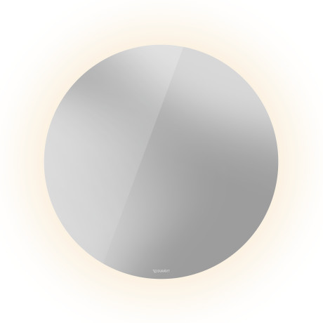 Зеркало Light and mirror 70х70 см, версия "good", круглое, с подсветкой