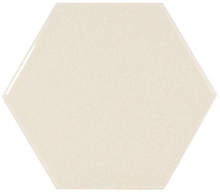 Керамическая плитка 21914 Scale Hexagon Cream 12,4x10,7