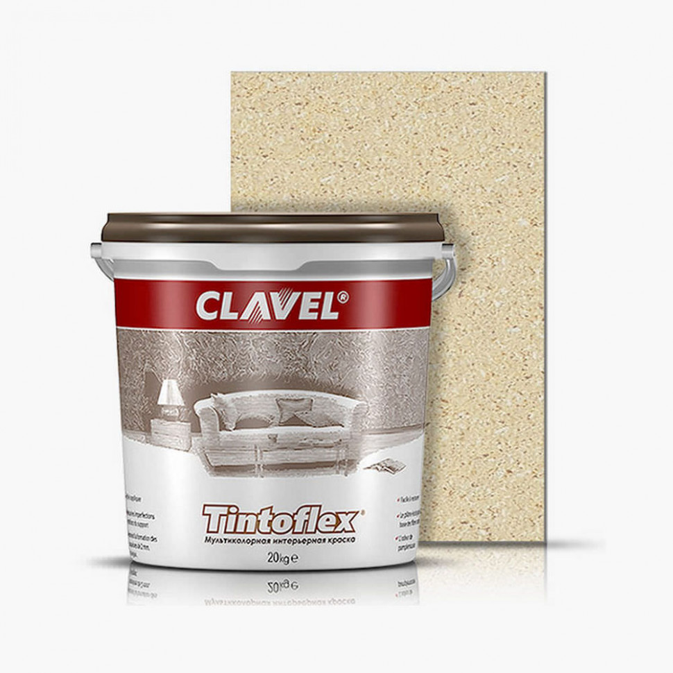 Декоративная краска Clavel «Tintoflex City» 20 кг