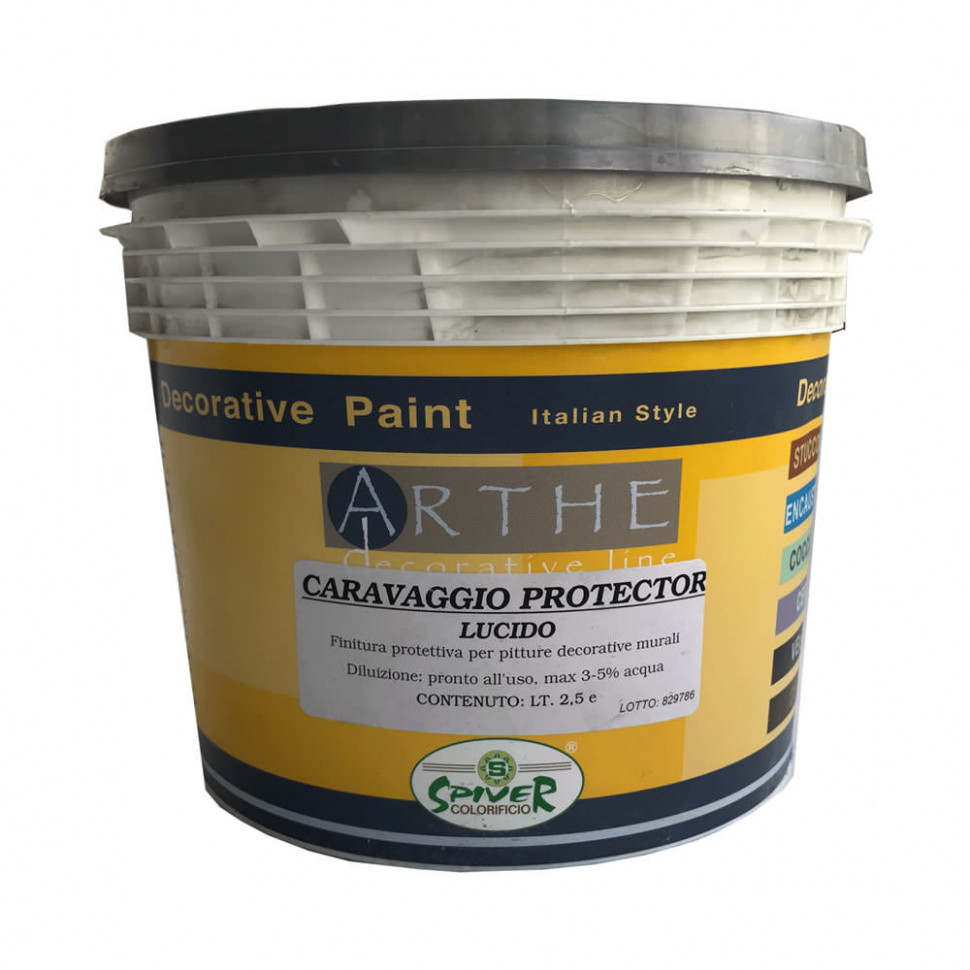 Защитный воск Spiver Arthe «Caravaggio Protector» 2.5 л, Lucido