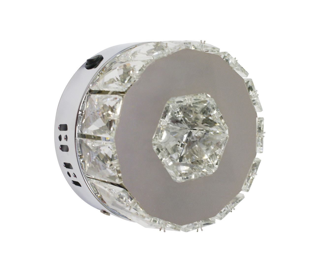 Бра Тор-Кристалл хром w15*15 h15 Led 12W (3000-6000K)