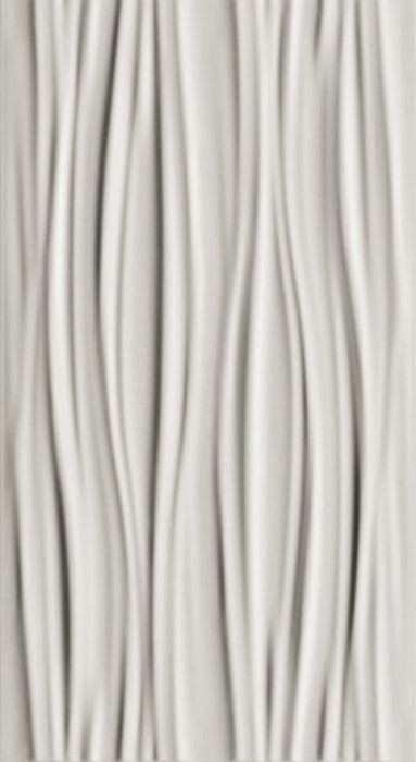 3D White Curvy Matt 30,5x56/3Д Вайт Курви Матт 30,5x56 (600010001987)