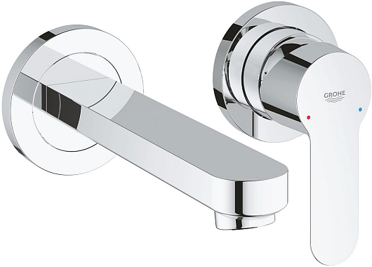 Смеситель для раковины GROHE BauEdge 20474000 (комплект готового монтажа)
