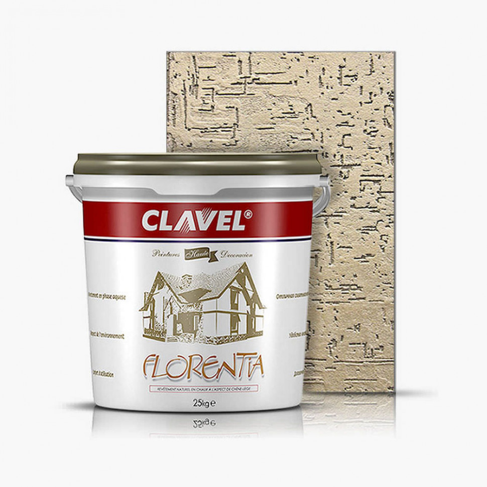 Декоративная штукатурка Clavel «Florentia» 25 кг