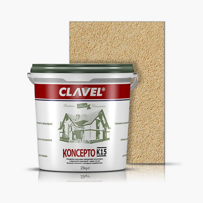 Декоративная штукатурка Clavel «Koncepto K 15»