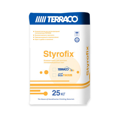 Клеевой состав Terraco EIFS «Styrofix Ecotherm»