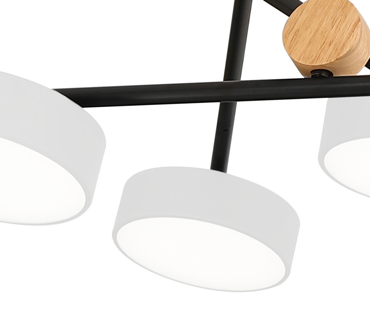 Люстра Рапис белый w150*150 h55 Led 6*16W (4000К)