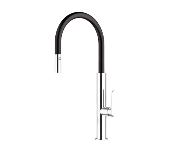Смеситель для кухни kitchen black spout - CR ХРОМ