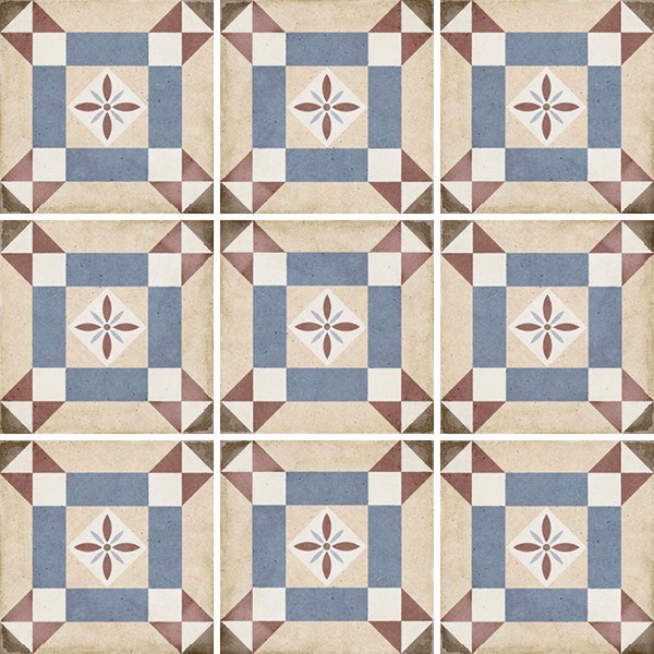 Керамическая плитка 24399 Art Nouveau Lys Color 20x20