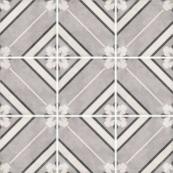 Керамическая плитка 24415 Art Nouveau Inspire Grey 20x20