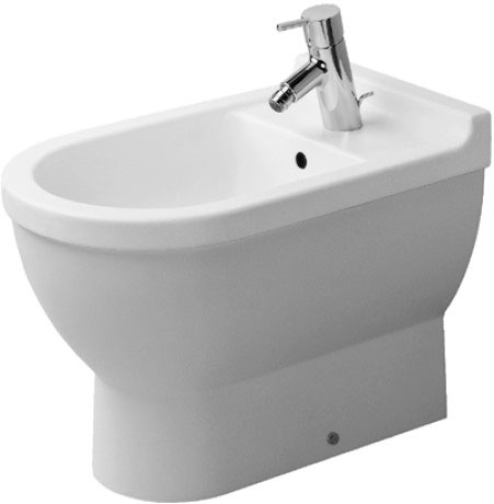 Биде Starck 3 36х56 см, wondergliss, напольное, без крышки