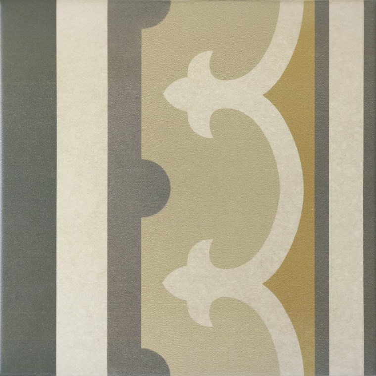 Керамическая плитка 20928 Caprice Burgundy Border 20x20