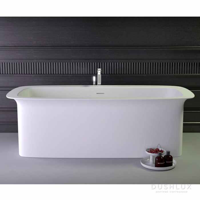 KNIEF Glam Ванна 170х80x55см., с сливом-переливом, цвет: белый глянцевый