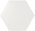 Керамическая плитка 21767 Scale Hexagon White Matt 12,4x10,7 Керамическая плитка 21767 Scale Hexagon White Matt 12,4x10,7
