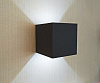 Светильник Куб черный w10*10 h10 Led 6W (4000K) IP65