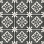 Керамическая плитка 24416 Art Nouveau Padua Black 20x20 Керамическая плитка 24416 Art Nouveau Padua Black 20x20