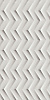 3D White Chev 30,5x56 Matt/3Д Вайт Шеврон 30,5x56 Матт (600010002192)