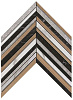 ROMA DIAMOND SPINATO GRES MOSAICO (fNJO) 25,5x29,5 Неглазурованный керамогранит