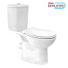 Унитаз компакт безободковый GURAL Carmina Slim с Soft Close CA48KLZ00&CA09RZV00