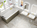Ванна WHITECROSS Wave 130x70 акрил Ванна WHITECROSS Wave 130x70 акрил