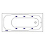 Ванна WHITECROSS Layla 170x75 "SOFT" (хром) Ванна WHITECROSS Layla 170x75 "SOFT" (хром)