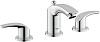 Смеситель Grohe Eurosmart для раковины на три отверстия DN 15 20293000