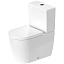 Унитаз-компакт ME by Starck 37х65 см, 6/3 л, hygieneglaze, универсальный выпуск, боковая подводка, без сиденья Унитаз-компакт ME by Starck 37х65 см, 6/3 л, hygieneglaze, универсальный выпуск, боковая подводка, без сиденья