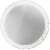Зеркало Happy D.2 Plus 90х90 см, декор organic g, с подсветкой