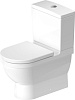 Унитаз-компакт Starck 3 36х65,5 см, 6/3 л, универсальный выпуск, боковая подводка, без сиденья