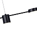 Люстра Карин черный w120*8,5 h200 Led 3*6W+2*10W (4000K) Люстра Карин черный w120*8,5 h200 Led 3*6W+2*10W (4000K)