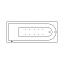 Ванна ACTIMA Aurum 150x70 "AERO" (хром) Ванна ACTIMA Aurum 150x70 "AERO" (хром)