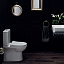 Унитаз компакт безободковый GURAL Tria Slim с Soft Close TR24KLZ01-SL&TR02RZV01 Унитаз компакт безободковый GURAL Tria Slim с Soft Close TR24KLZ01-SL&TR02RZV01