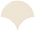 Керамическая плитка 21969 Scale Fan Cream 10,6x12 Керамическая плитка 21969 Scale Fan Cream 10,6x12