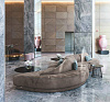 Диван GAMMA ARREDAMENTI WAVE option 16 mirrored version