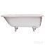 KNIEF ROLL TOP XL Ванна 170x70x60см., на ножках хром, без слива-перелива, цвет: белый KNIEF ROLL TOP XL Ванна 170x70x60см., на ножках хром, без слива-перелива, цвет: белый