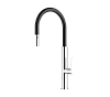 Смеситель для кухни kitchen black spout - CR ХРОМ