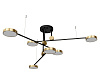 Люстра Рапис бронза w150*150 h55 Led 6*16W (4000К)
