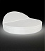 Круглая кровать Vela с откидной спинкой LED Круглая кровать Vela с откидной спинкой LED
