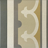 Керамическая плитка 20928 Caprice Burgundy Border 20x20
