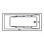 Ванна WHITECROSS Wave 150x70 "SOFT" (хром) Ванна WHITECROSS Wave 150x70 "SOFT" (хром)